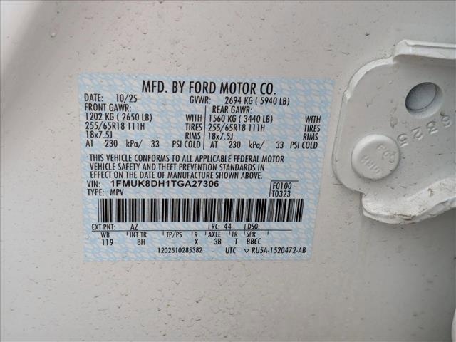 new 2026 Ford Explorer car, priced at $38,786