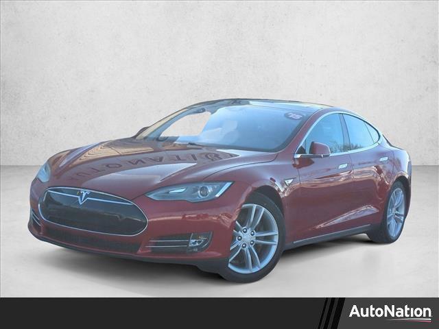 used 2015 Tesla Model S car, priced at $16,655