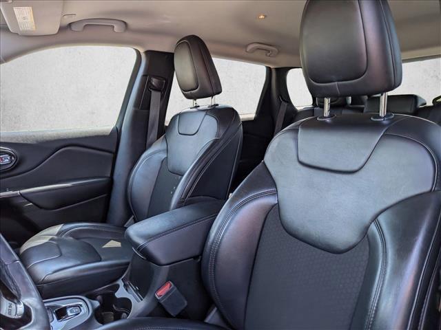 used 2021 Jeep Cherokee car, priced at $17,373
