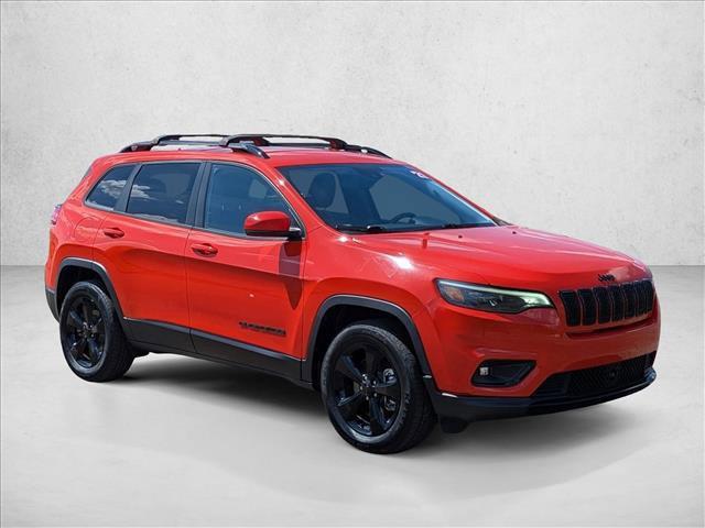 used 2021 Jeep Cherokee car, priced at $17,373