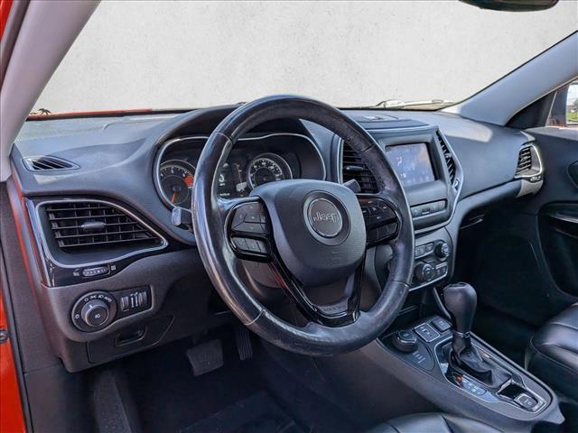 used 2021 Jeep Cherokee car, priced at $17,373