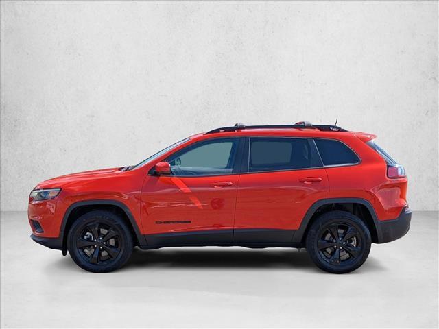 used 2021 Jeep Cherokee car, priced at $17,373