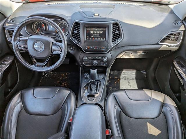 used 2021 Jeep Cherokee car, priced at $17,373