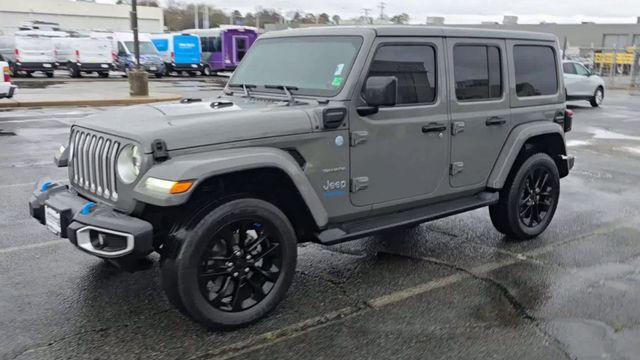 used 2022 Jeep Wrangler Unlimited 4xe car, priced at $26,284
