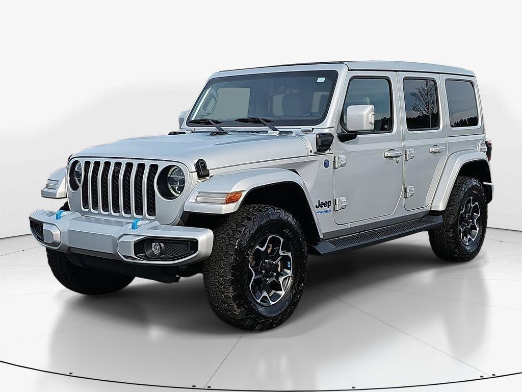 used 2022 Jeep Wrangler Unlimited 4xe car, priced at $27,100