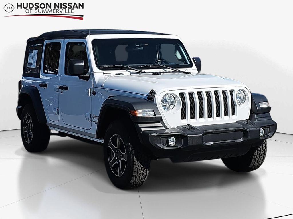 used 2018 Jeep Wrangler Unlimited car, priced at $18,400