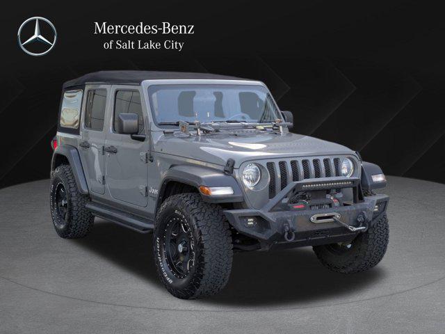 used 2018 Jeep Wrangler Unlimited car, priced at $20,304