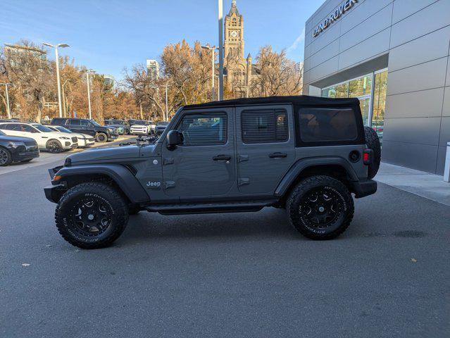 used 2018 Jeep Wrangler Unlimited car, priced at $20,304
