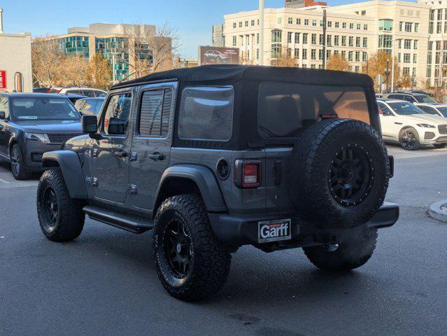 used 2018 Jeep Wrangler Unlimited car, priced at $20,304
