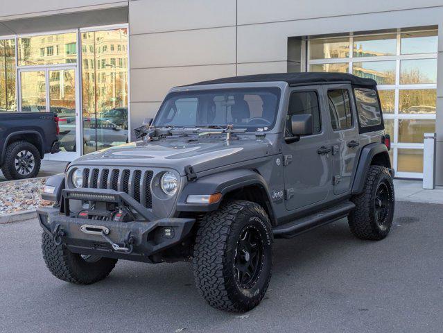 used 2018 Jeep Wrangler Unlimited car, priced at $20,304