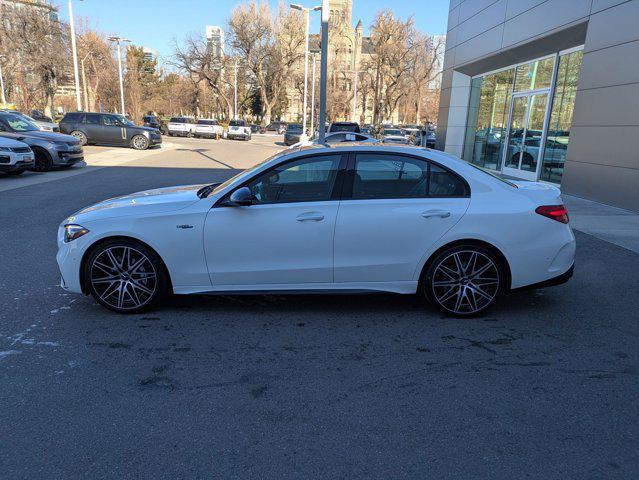 new 2026 Mercedes-Benz AMG C 43 car, priced at $72,115