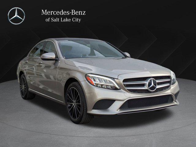 used 2020 Mercedes-Benz C-Class car, priced at $25,697
