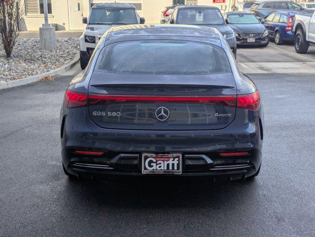 used 2022 Mercedes-Benz EQS 580 car, priced at $43,938