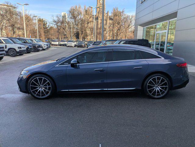 used 2022 Mercedes-Benz EQS 580 car, priced at $43,938