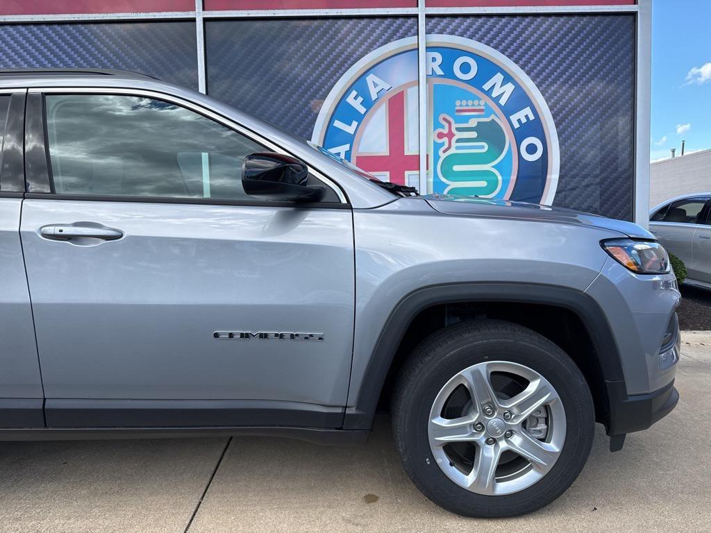 used 2023 Jeep Compass car, priced at $23,049