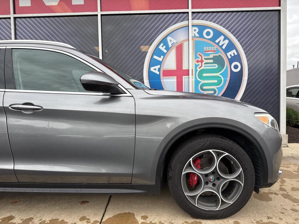 used 2018 Alfa Romeo Stelvio car, priced at $16,948
