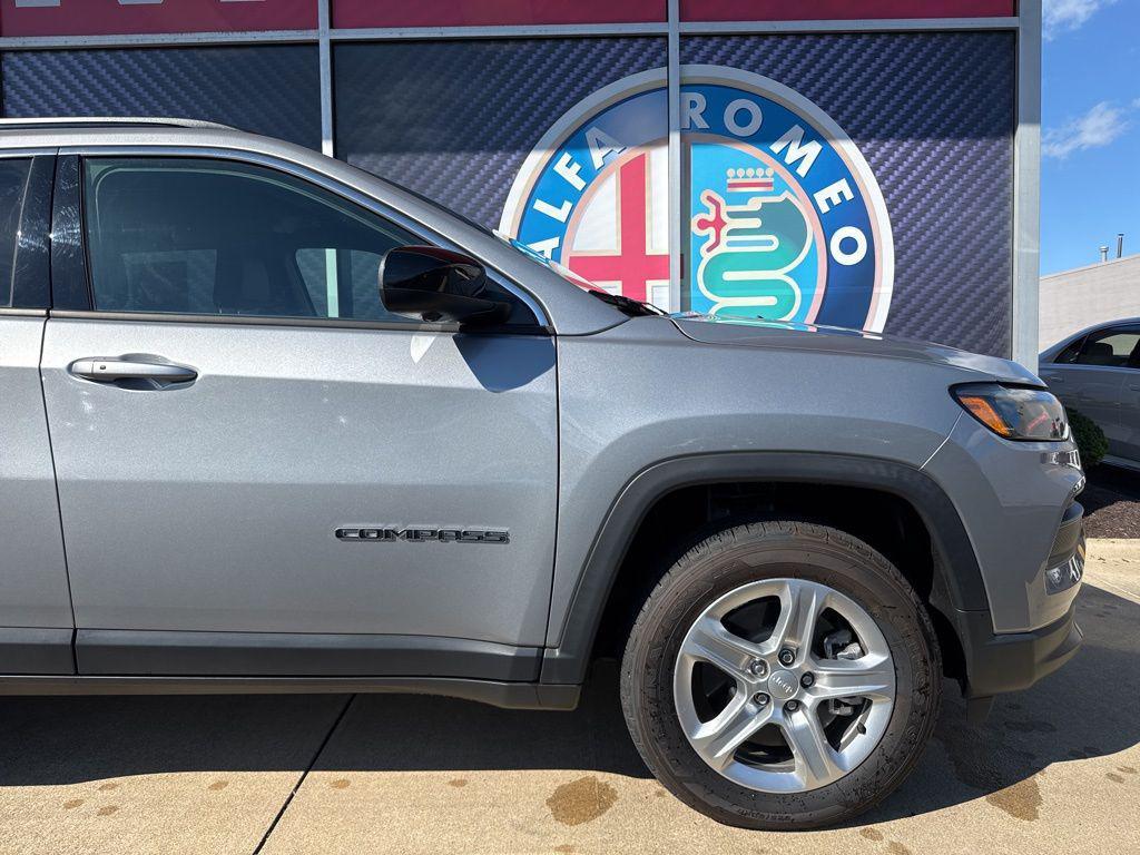 used 2023 Jeep Compass car, priced at $23,350