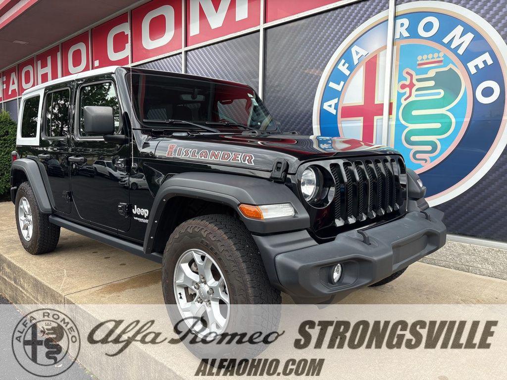 used 2021 Jeep Wrangler Unlimited car, priced at $25,997