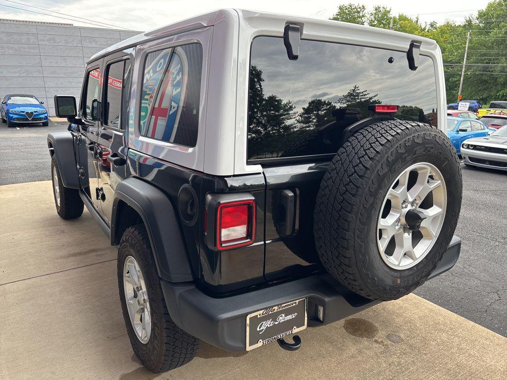 used 2021 Jeep Wrangler Unlimited car, priced at $25,997