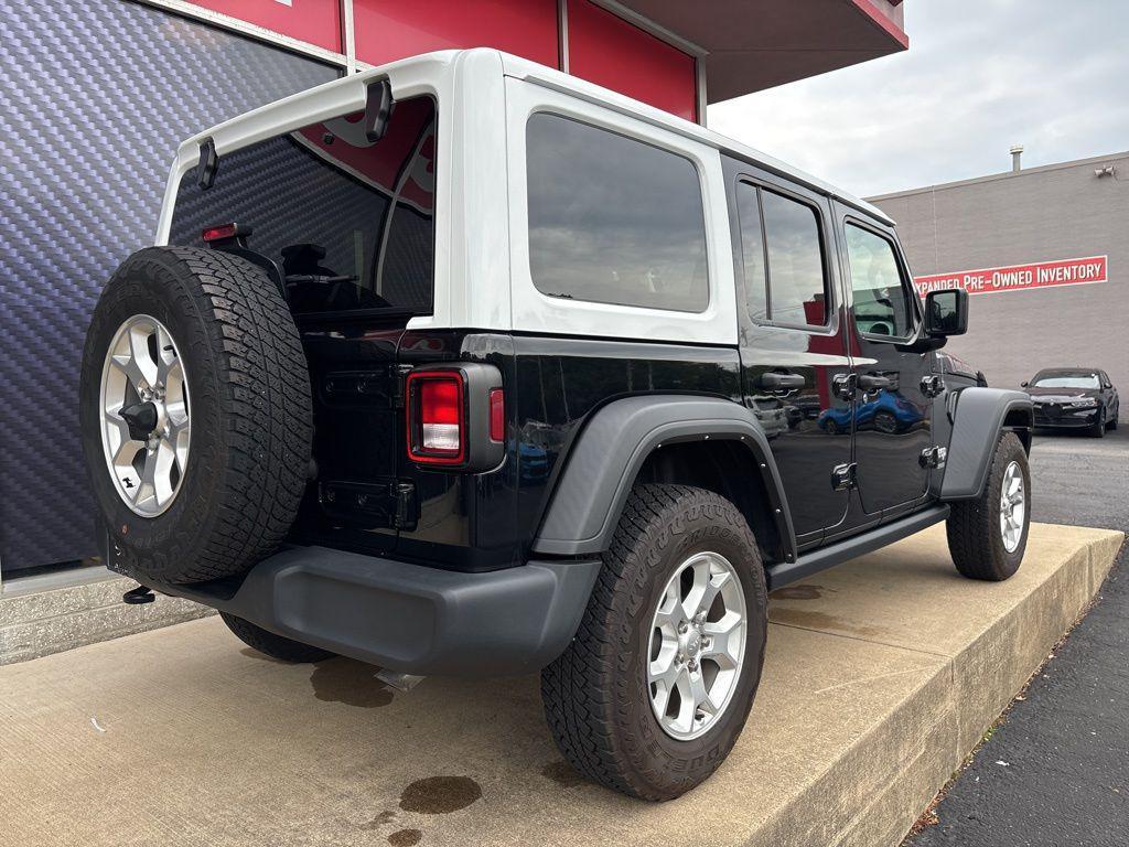 used 2021 Jeep Wrangler Unlimited car, priced at $25,997