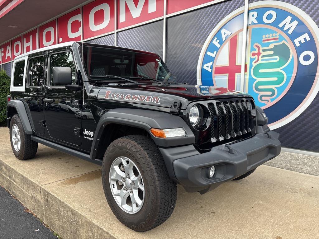 used 2021 Jeep Wrangler Unlimited car, priced at $26,797