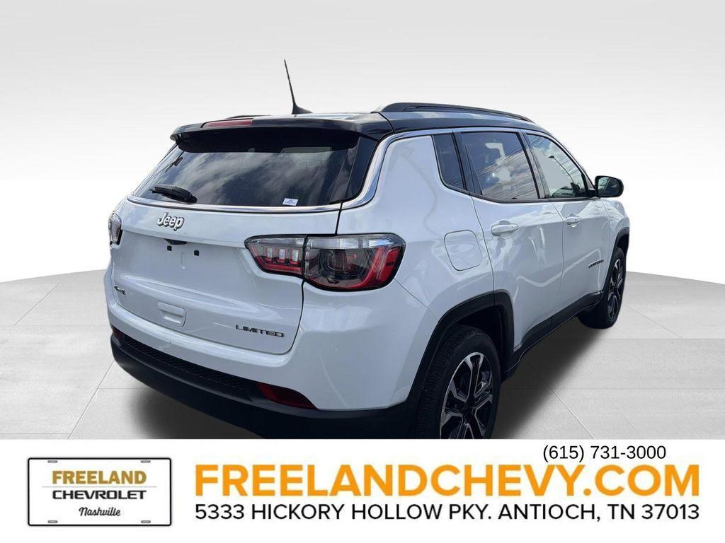 used 2022 Jeep Compass car, priced at $23,819