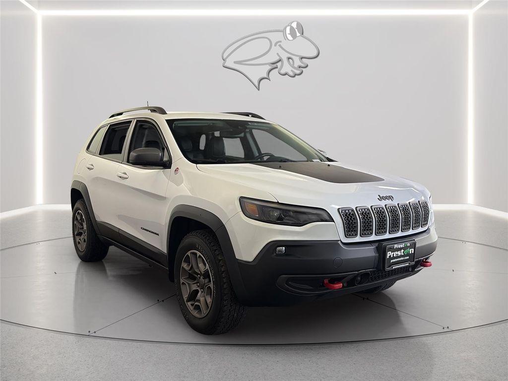 used 2021 Jeep Cherokee car, priced at $21,000
