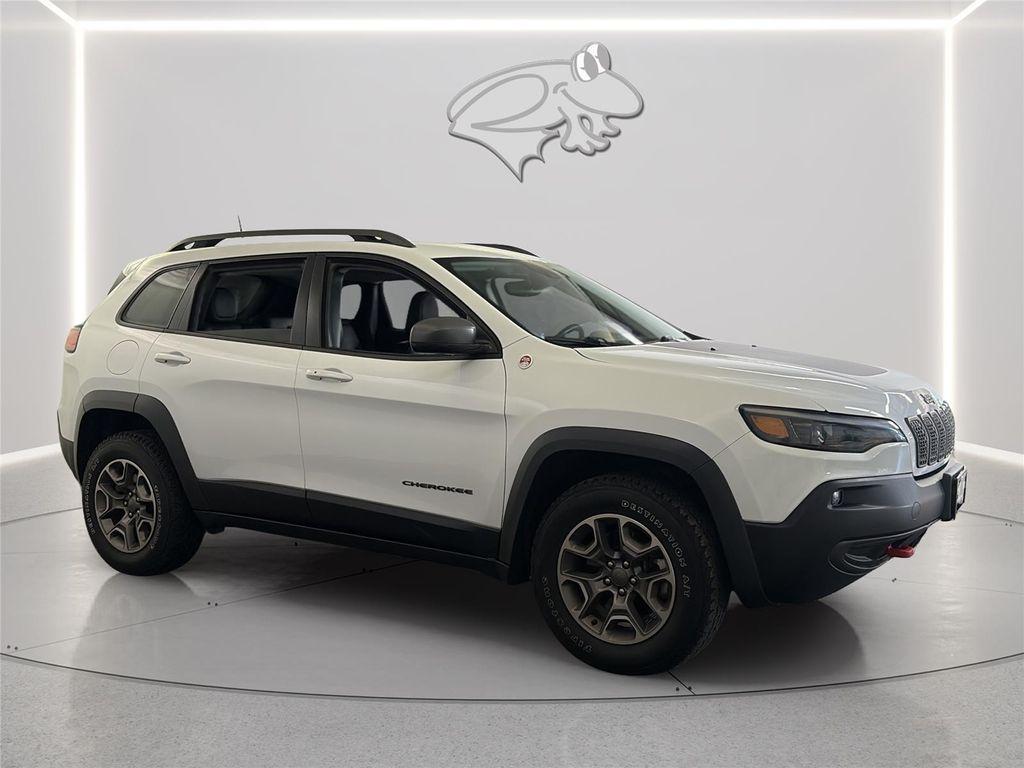 used 2021 Jeep Cherokee car, priced at $21,000