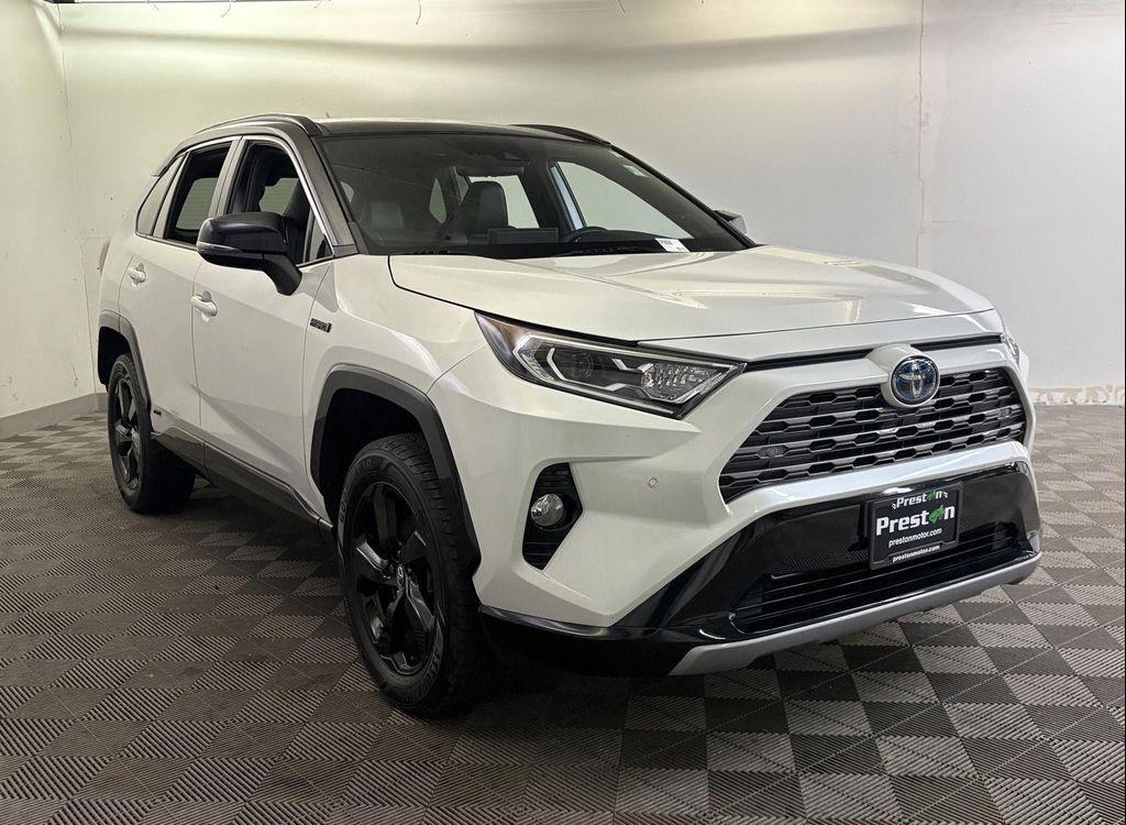 used 2020 Toyota RAV4 Hybrid car, priced at $25,000