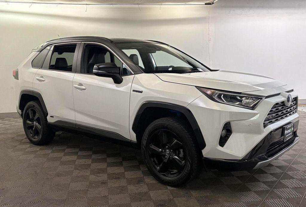 used 2020 Toyota RAV4 Hybrid car, priced at $25,000