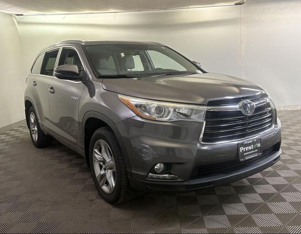 used 2015 Toyota Highlander Hybrid car, priced at $20,500