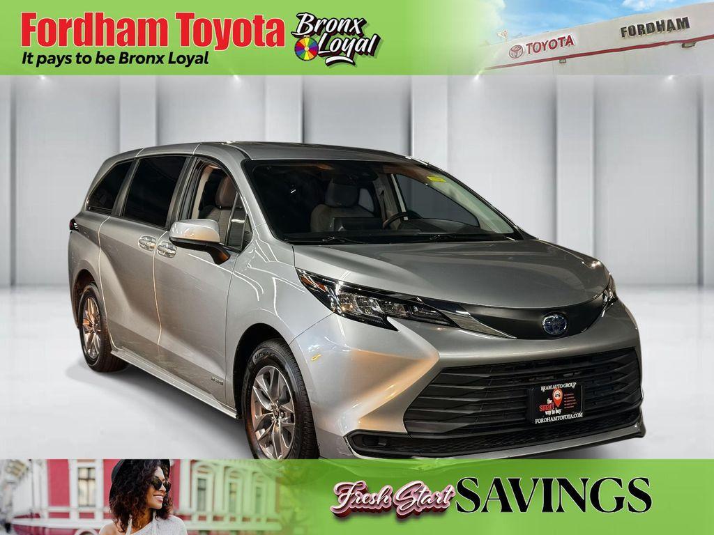 used 2021 Toyota Sienna car, priced at $34,790