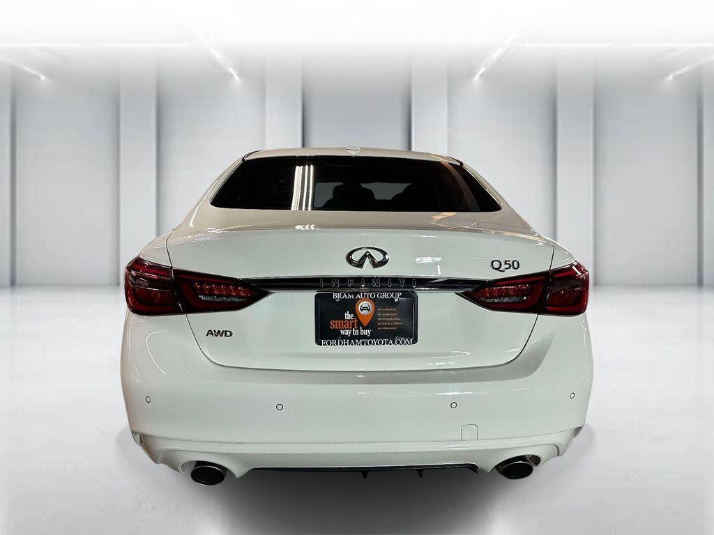 used 2022 INFINITI Q50 car, priced at $27,995