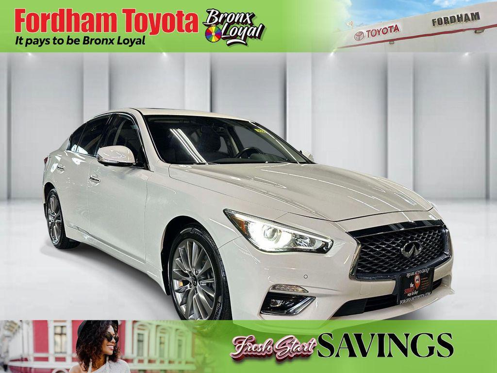used 2022 INFINITI Q50 car, priced at $27,995