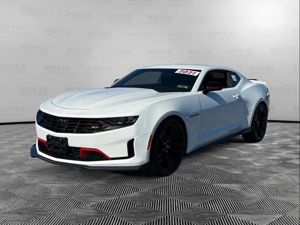 used 2021 Chevrolet Camaro car, priced at $26,399