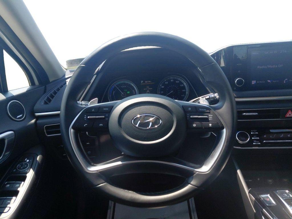 used 2022 Hyundai Sonata Hybrid car, priced at $17,499