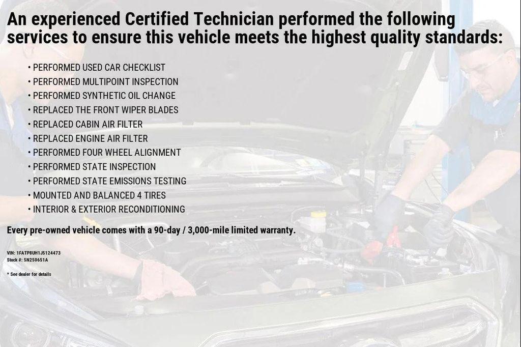 used 2018 Ford Mustang car, priced at $19,998