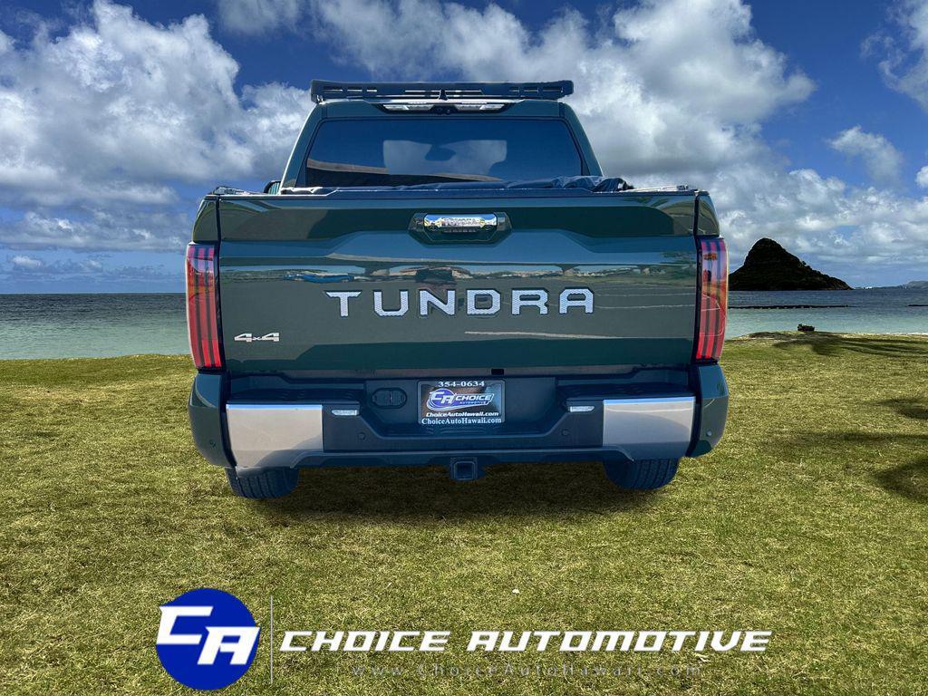 used 2023 Toyota Tundra car, priced at $55,000