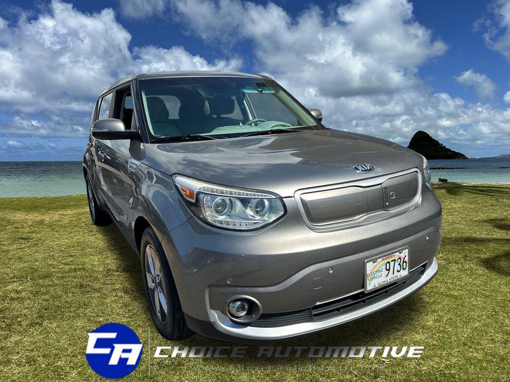 used 2018 Kia Soul EV car, priced at $14,000