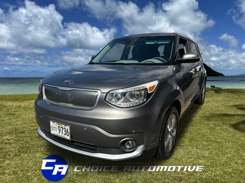 used 2018 Kia Soul EV car, priced at $14,000