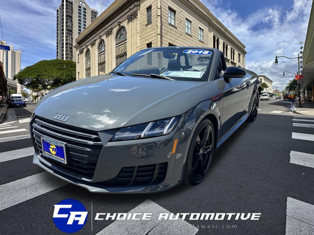 used 2018 Audi TT car, priced at $27,500