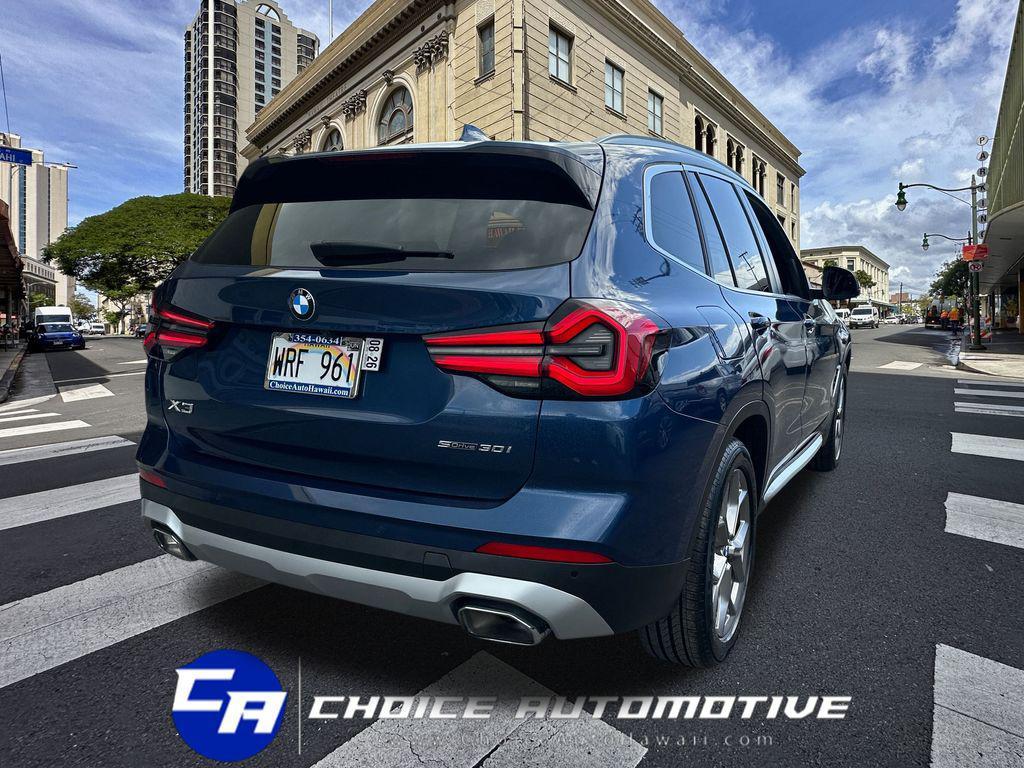 used 2022 BMW X3 car, priced at $32,000