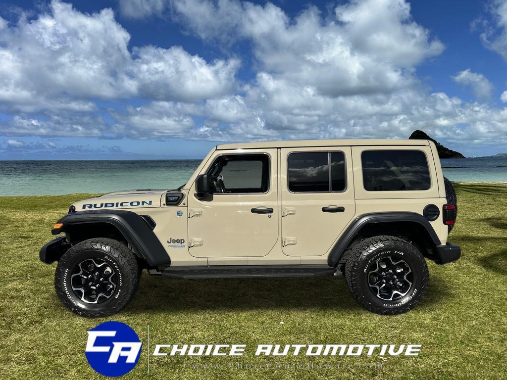 used 2022 Jeep Wrangler Unlimited 4xe car, priced at $38,500