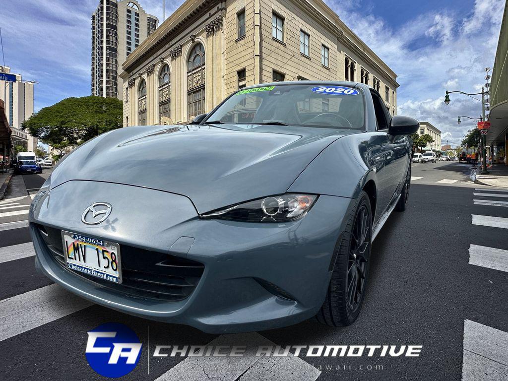 used 2020 Mazda MX-5 Miata RF car, priced at $25,000