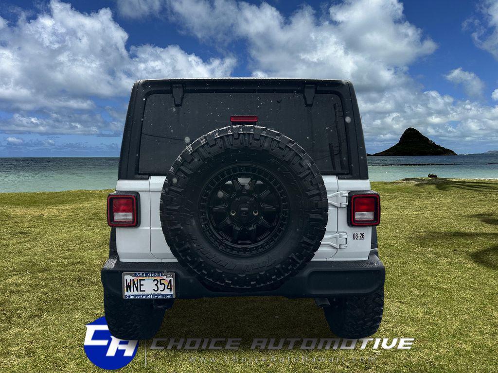 used 2022 Jeep Wrangler Unlimited car, priced at $35,000