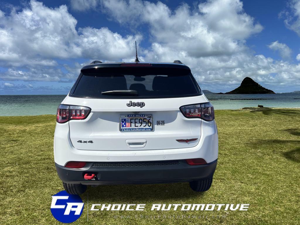 used 2023 Jeep Compass car, priced at $25,500