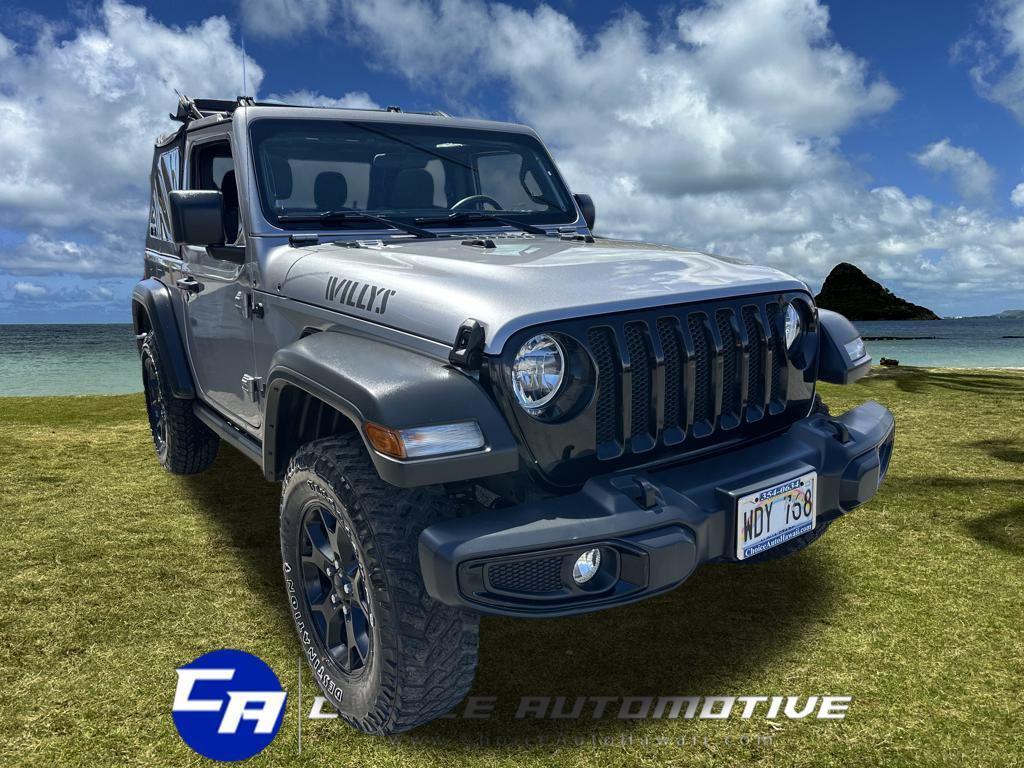 used 2021 Jeep Wrangler car, priced at $23,500
