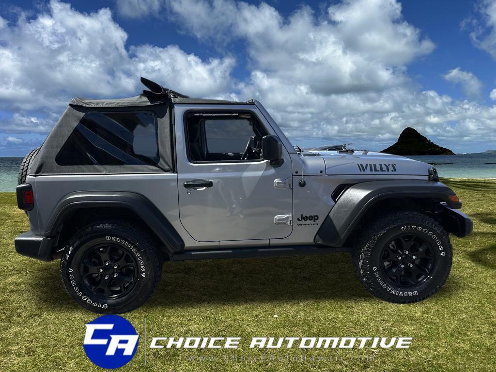 used 2021 Jeep Wrangler car, priced at $23,500