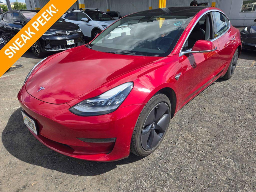 used 2018 Tesla Model 3 car, priced at $18,500