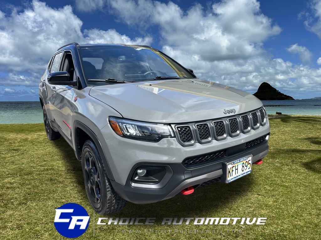 used 2024 Jeep Compass car, priced at $24,500